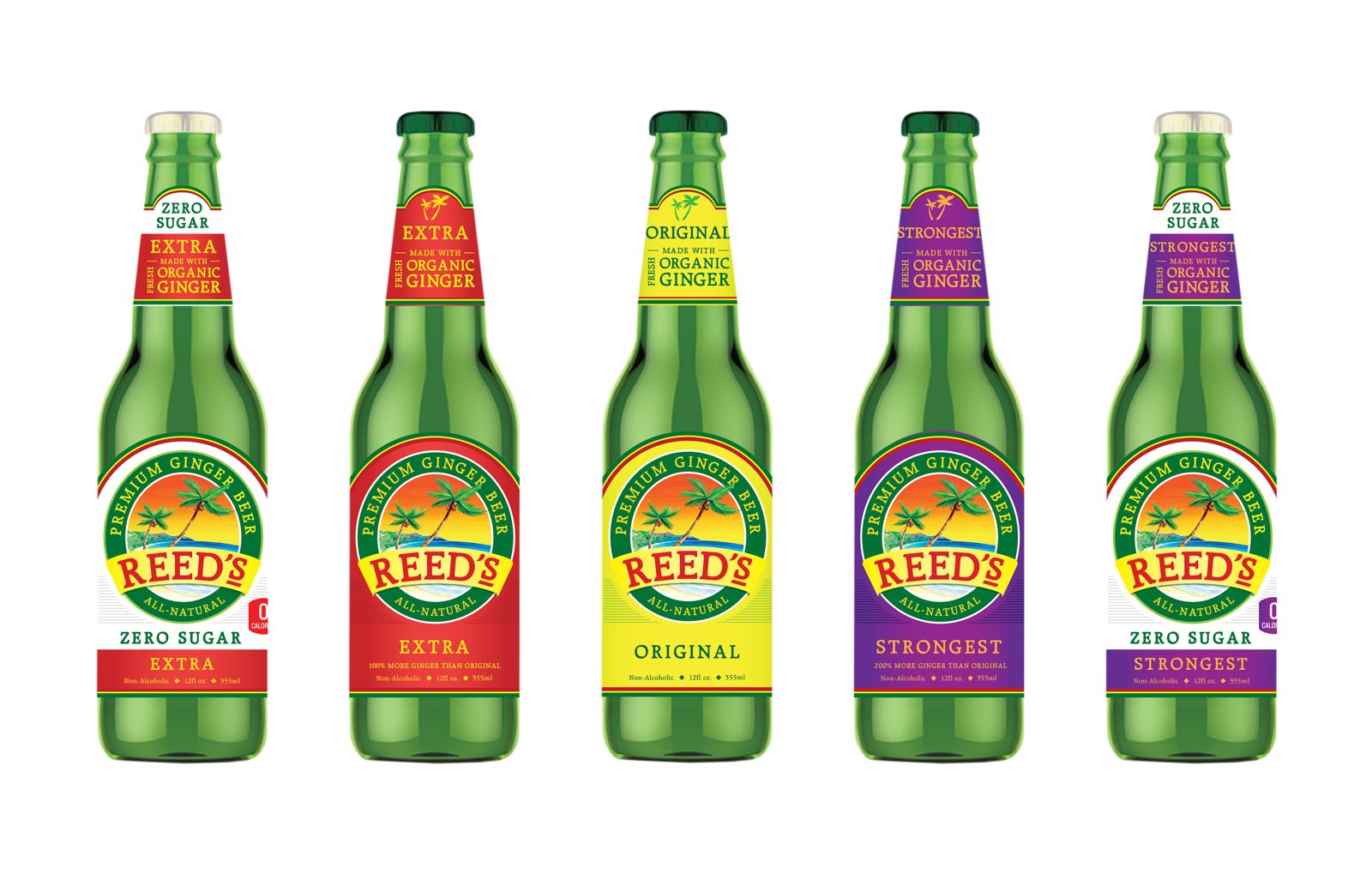 Reed's bottles