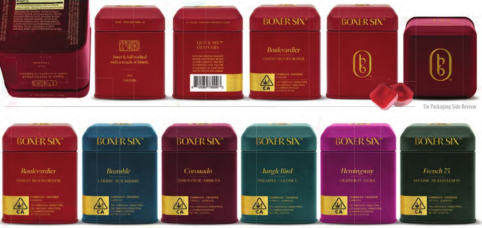 BoxerSix tins